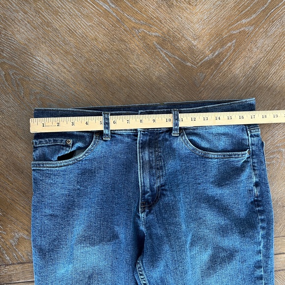 Sonoma Goods For Life Jeans Mens 34x32 Regular Fit Blue Stretch Denim - Picture 3 of 9